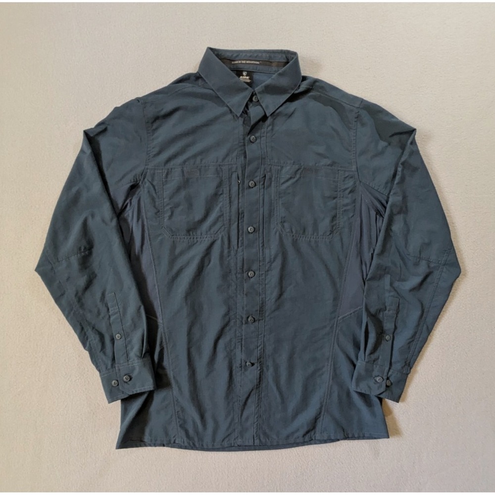 Kuhl Men's Dark Blue Casual Button Down Shirt